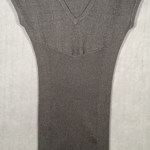 Armani Exchange Knitted Ribbed Dress - L