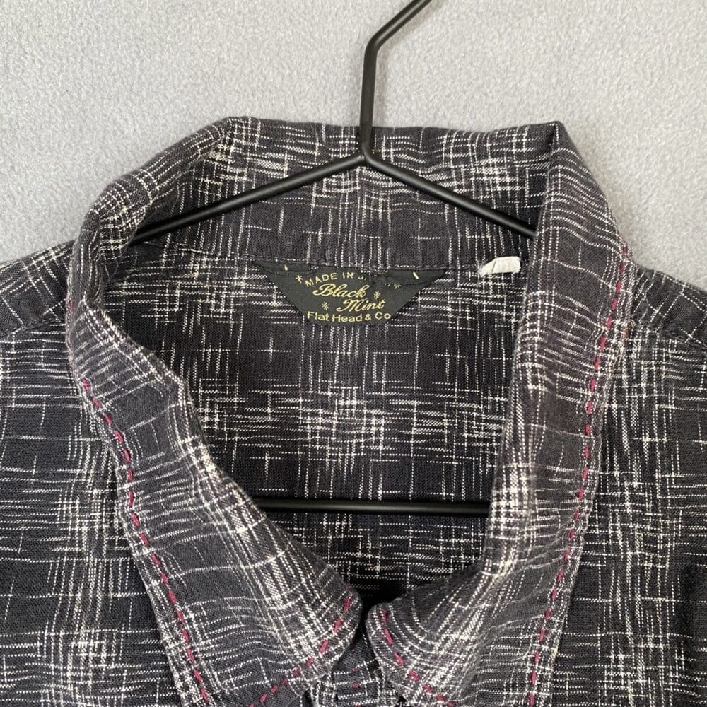 Fat Head & Co Black Mint Button Up Shirt - 40 - Image 2