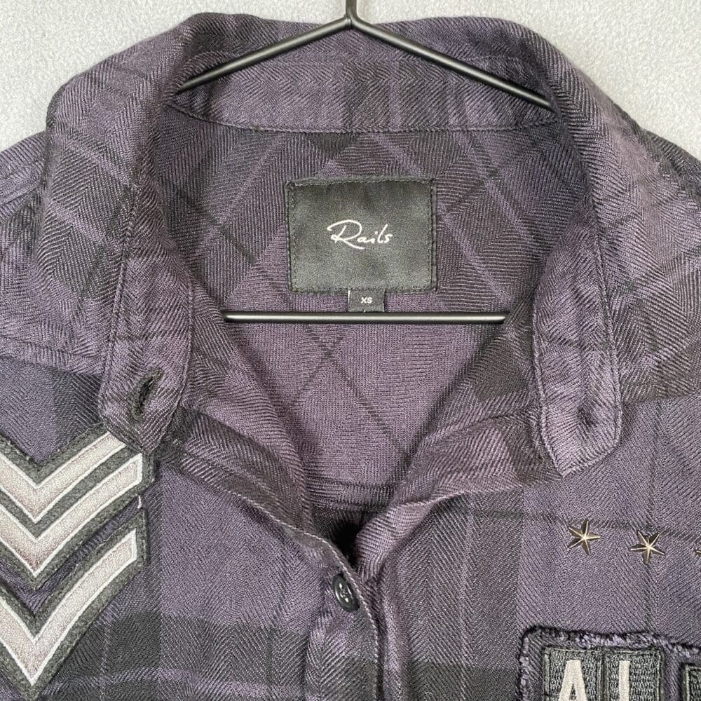 Rails Button Up Flannel Shirt - XS - Image 6