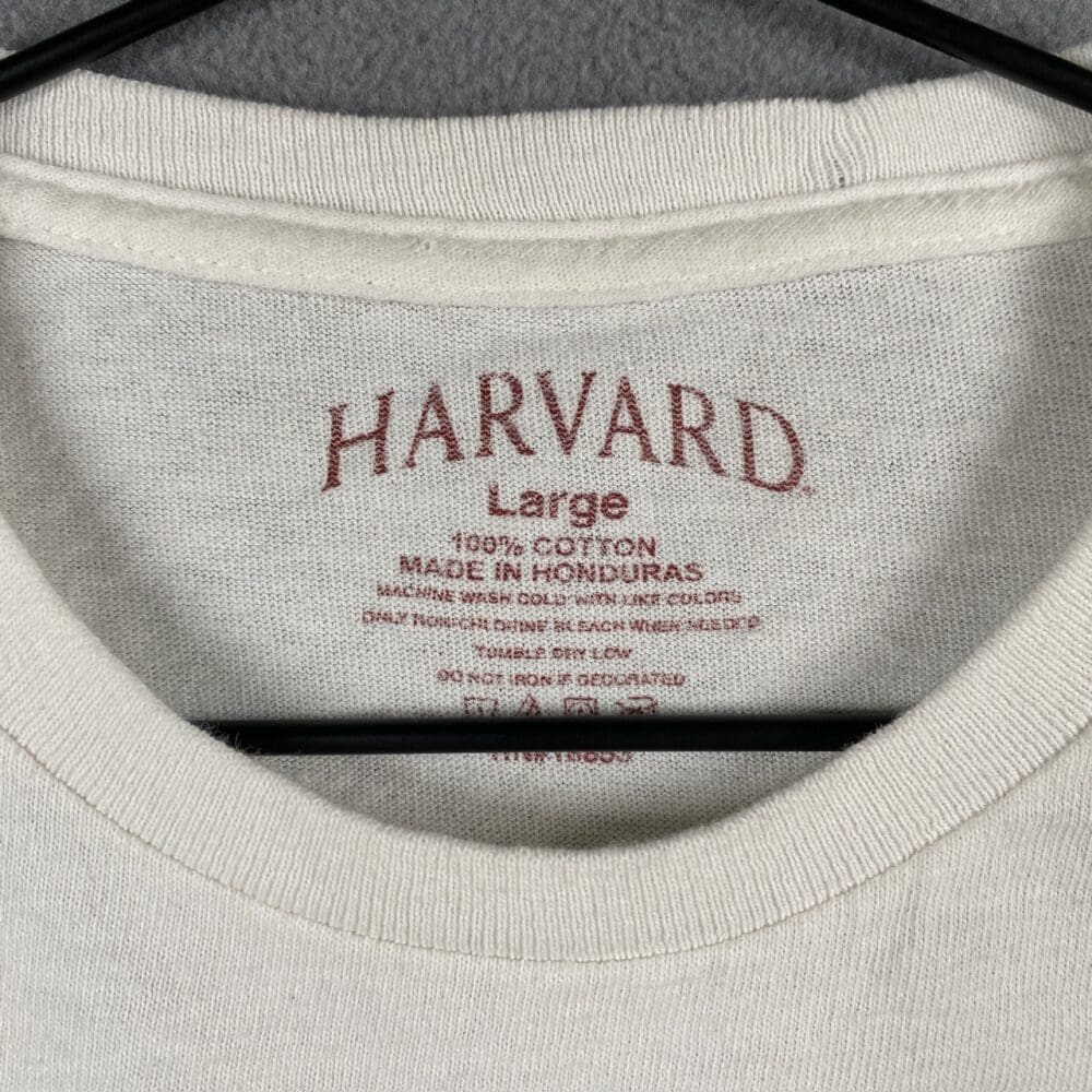 Harvard Crop Top T-Shirt - L - Image 3