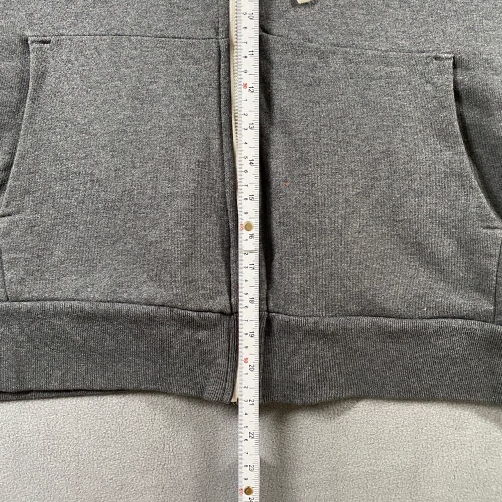 Everlane Crop Zip Up Hoodie -  M - Image 3