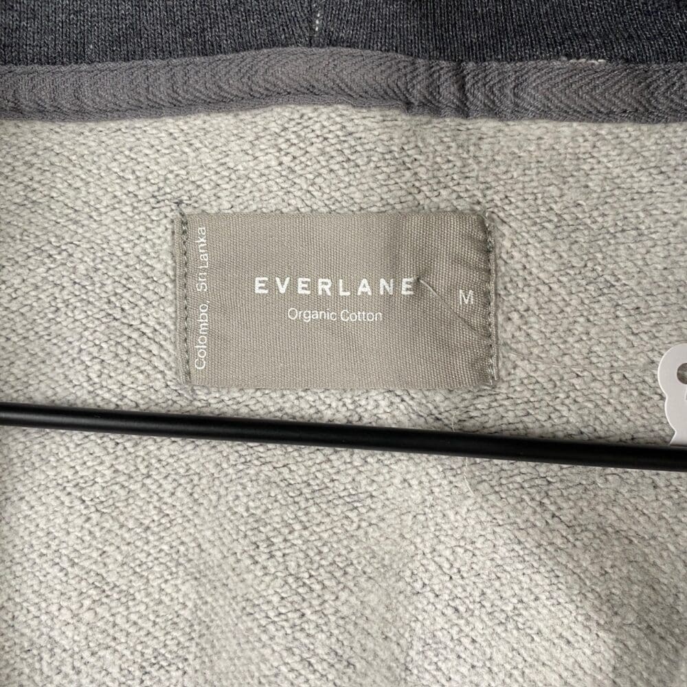 Everlane Crop Zip Up Hoodie -  M - Image 4