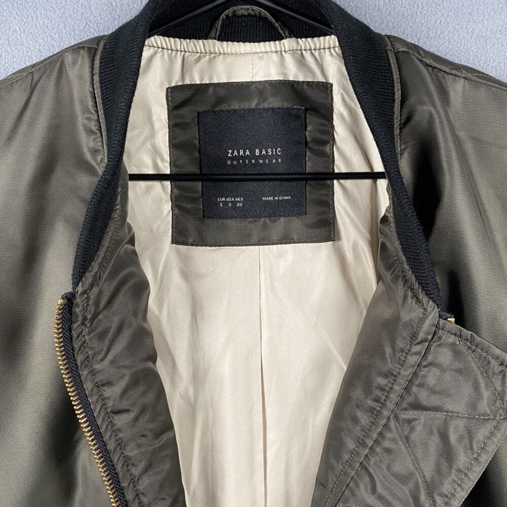 Zara Basic Outerwear Jacket - S - Image 4