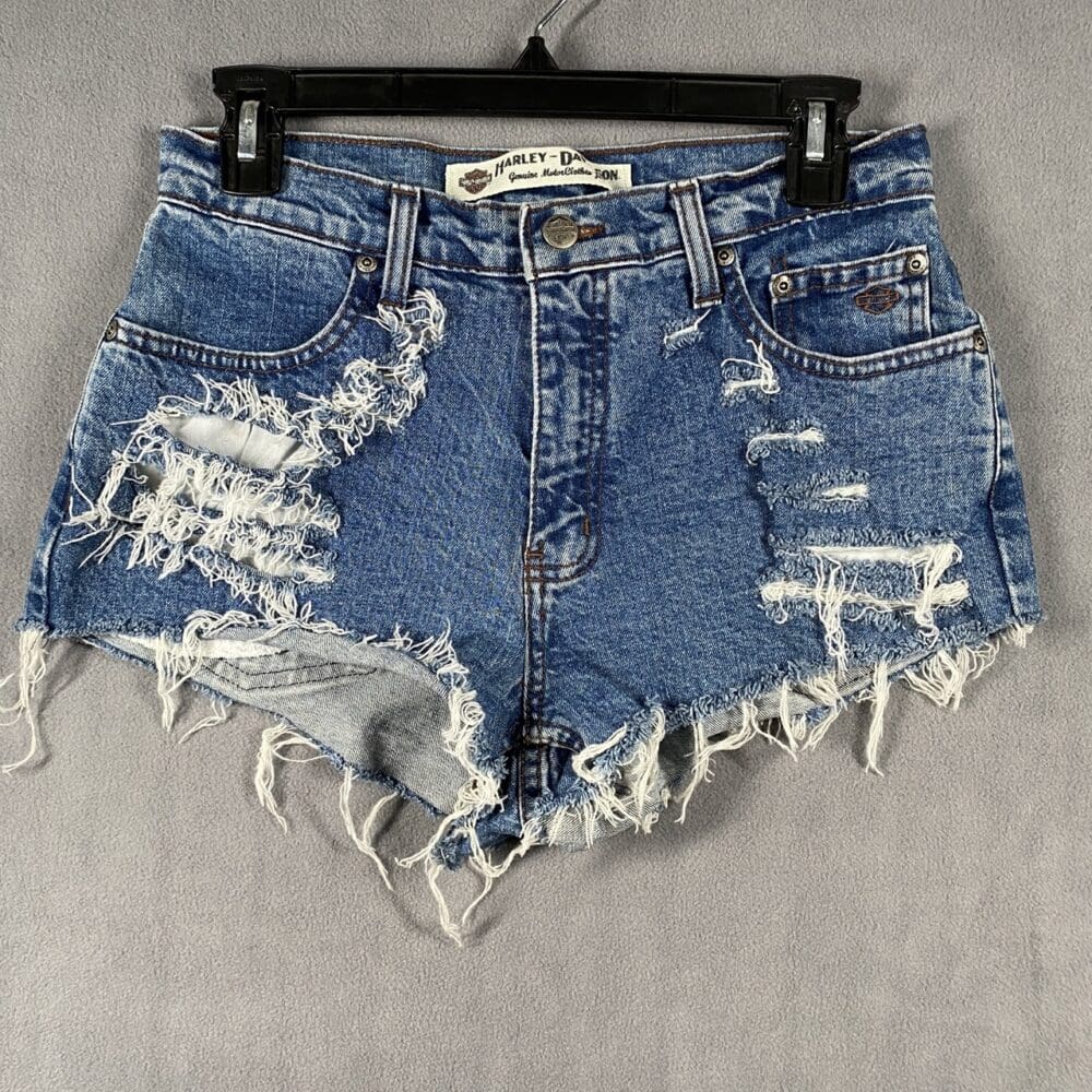 Harley-Davidson Cut Off Shorts - 6