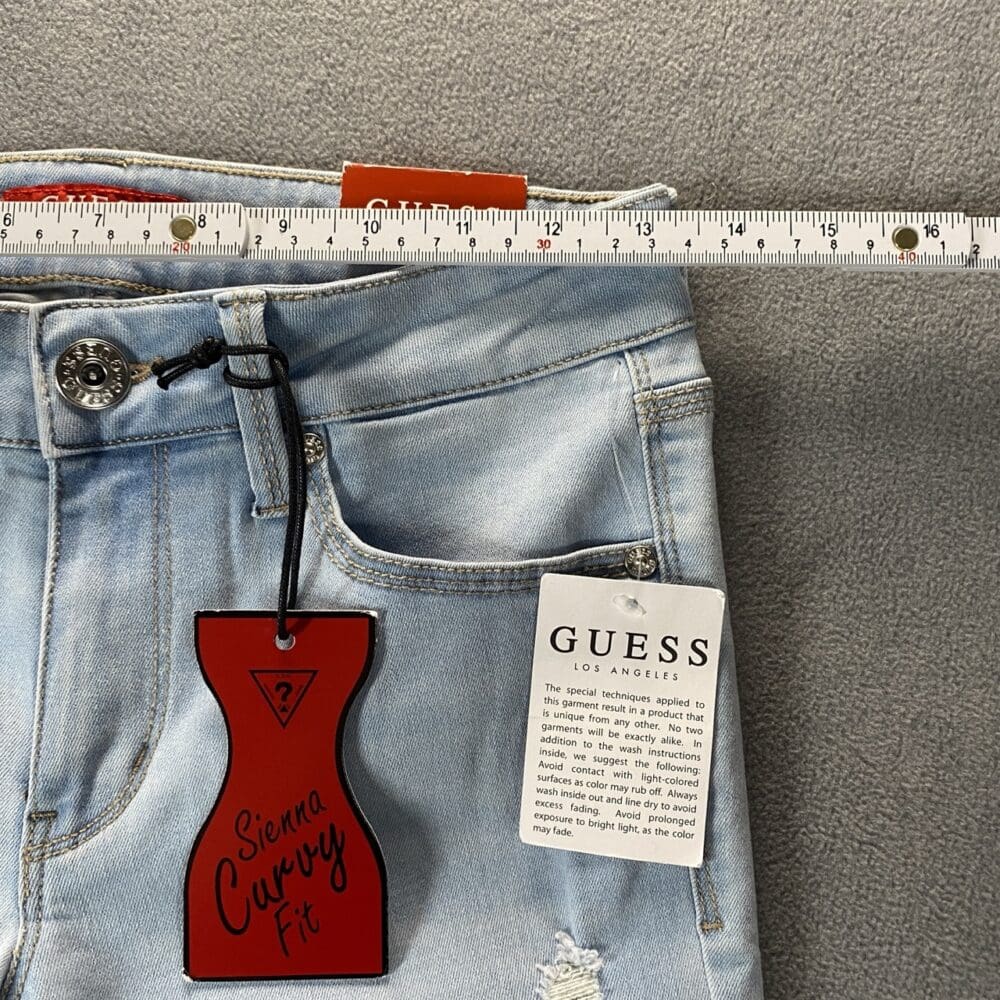 Guess Medium Rise Curvy Skinny Pants - 26 - Image 3