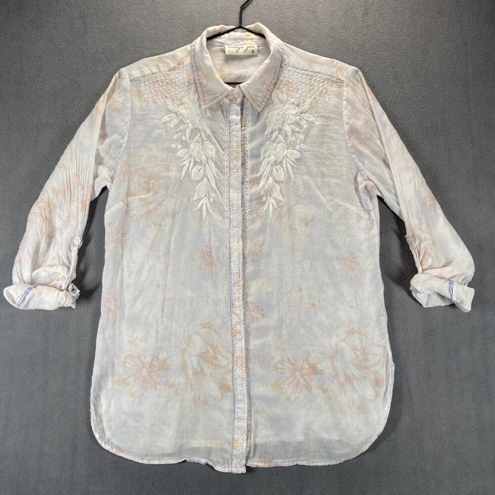 Vintage Goa Button-Down Shirt - S