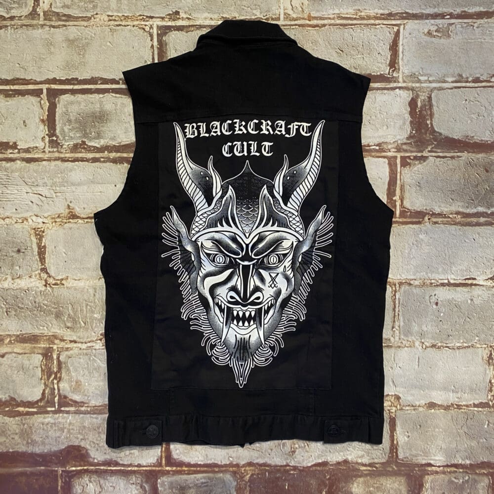 Blackcraft Denim Vest - M