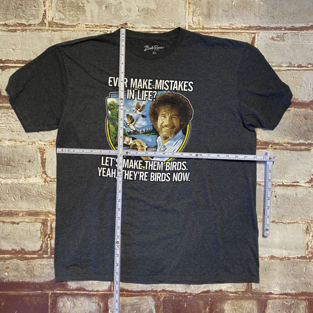 Bob Ross Mistakes T-Shirt - XL - Image 2