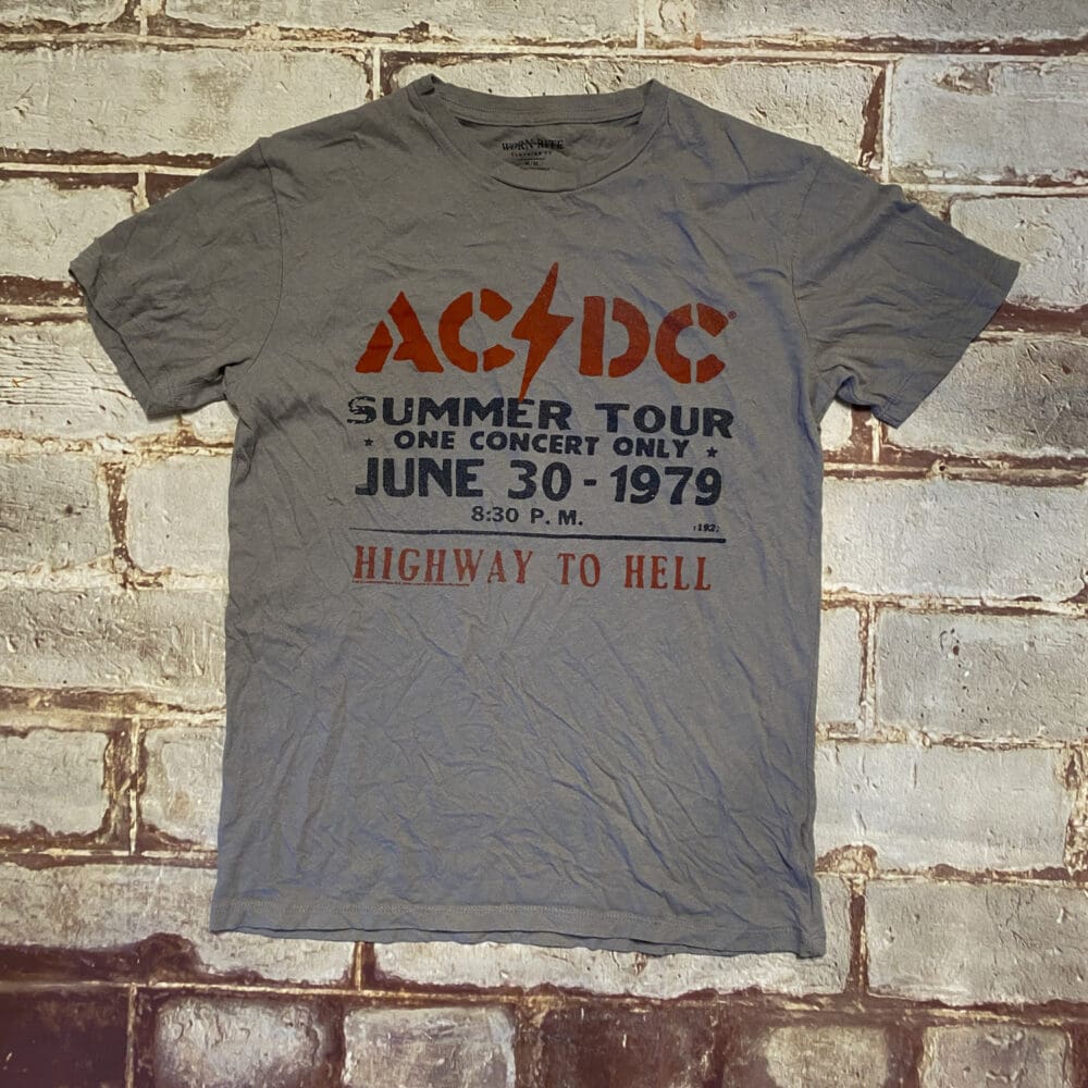 Worn Rite AC/DC 1979 Tour T-Shirt - M