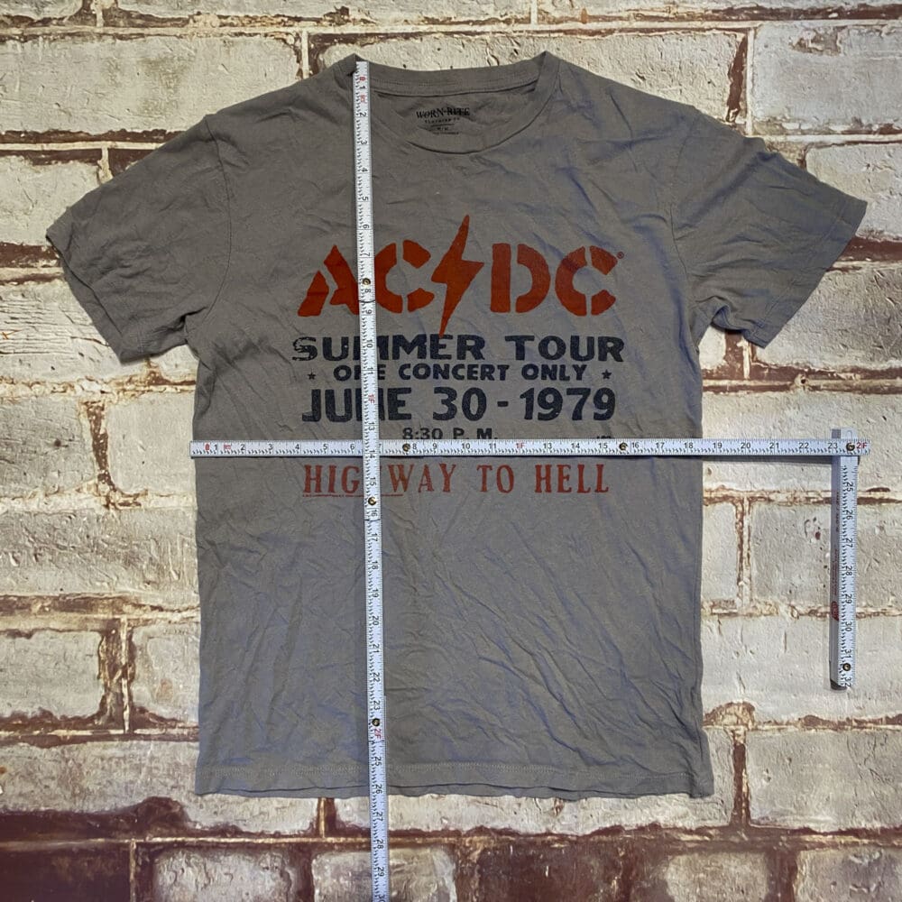 Worn Rite AC/DC 1979 Tour T-Shirt - M - Image 2