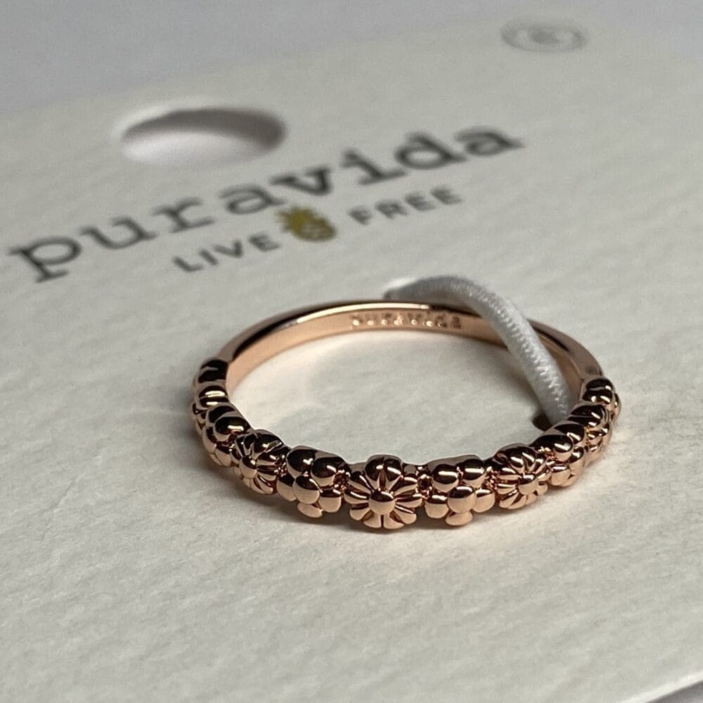 Pura Vida Floral Ring - 6