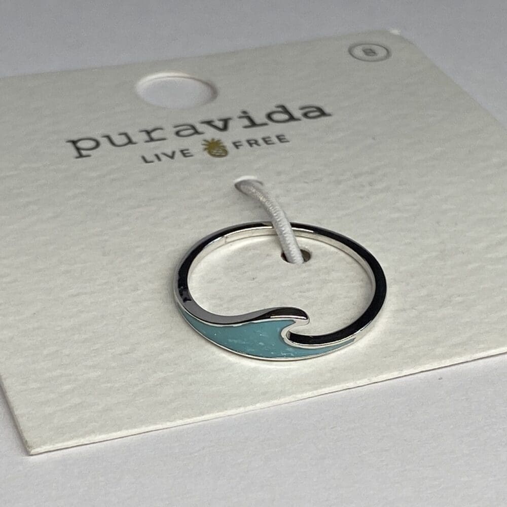 Pura Vida Wave Stacking Ring - 8