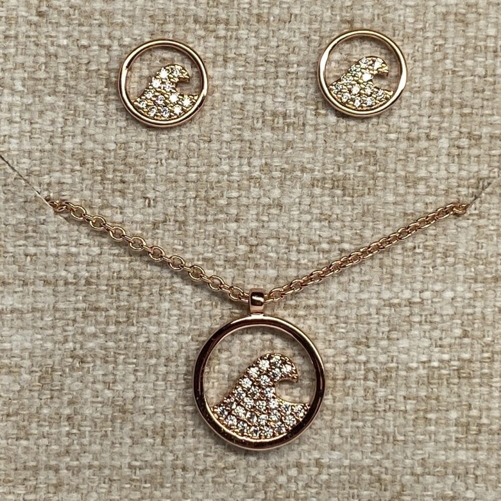 Pura Vida Pave Wave Set - Image 2