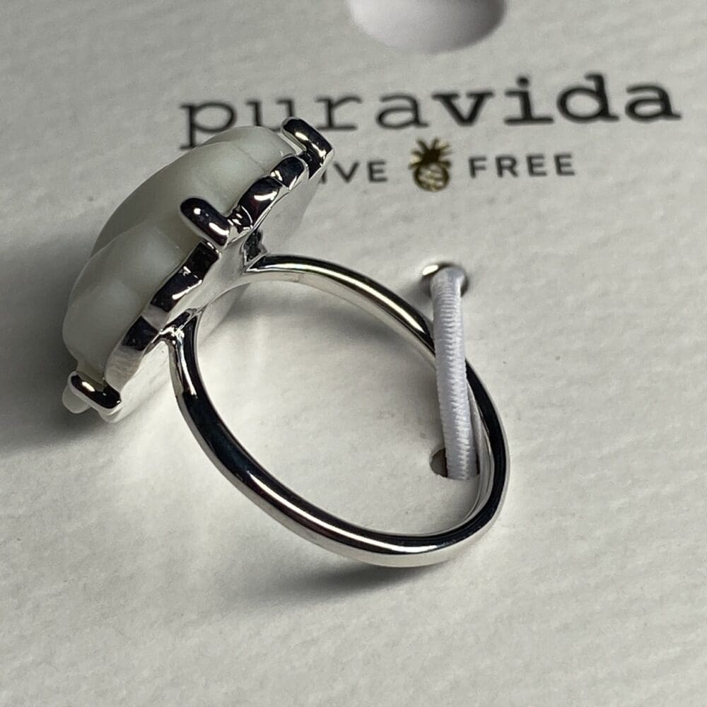 Pura Vida Grande Shell Ring - 7 - Image 2