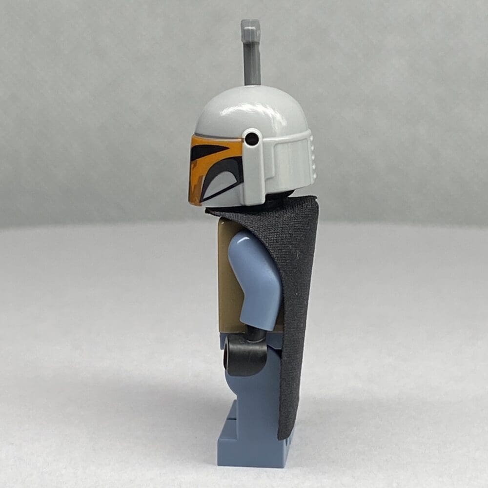 Lego Star Wars Minifigure Grey Mandalorian - Image 2