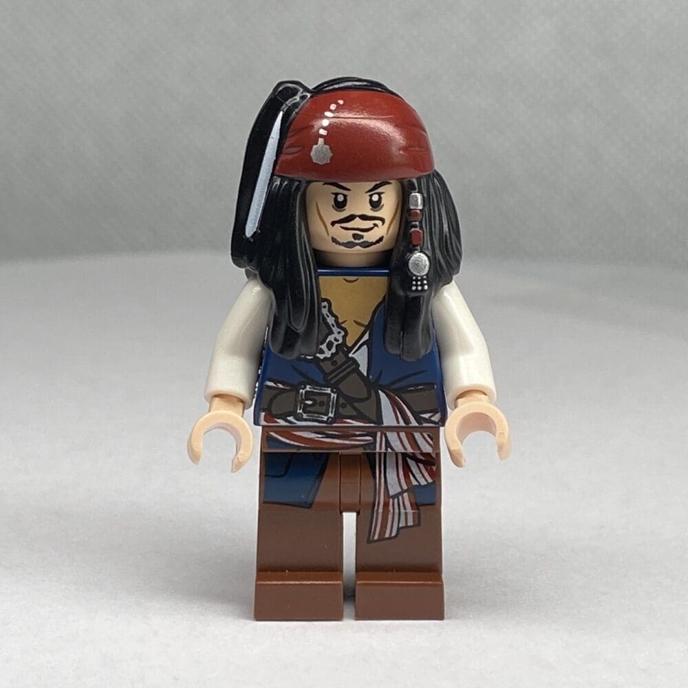 Pirates Of The Caribbean Minifigure Captain Jack Sparrow