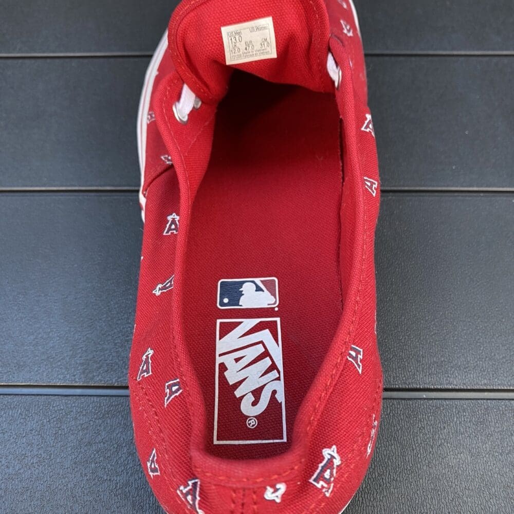 Vans X MLB Angels Shoes - 13.0 - Image 6