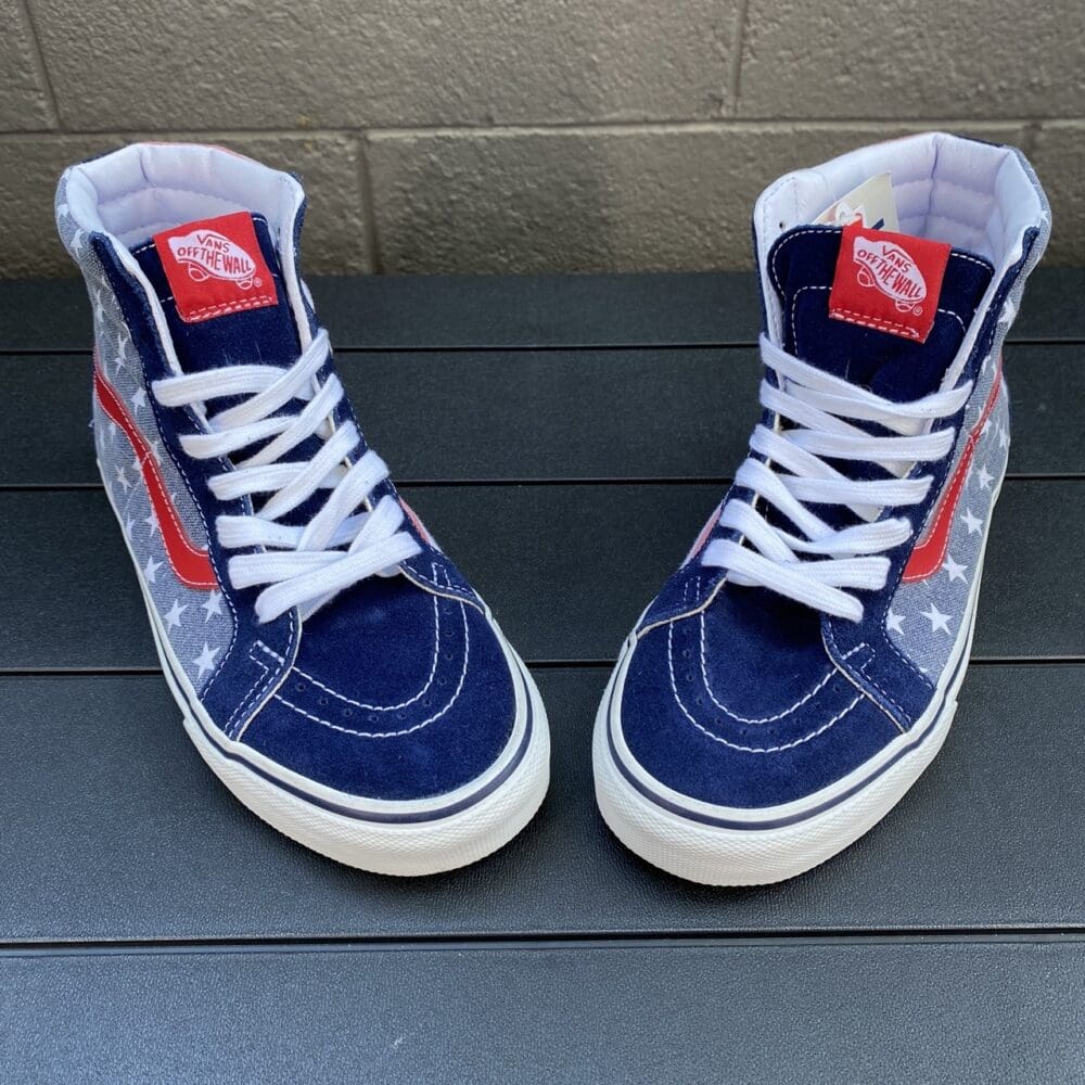 Vans Sk8-Hi Reissue Stars & Stripes Shoes - 7.5 - Image 2