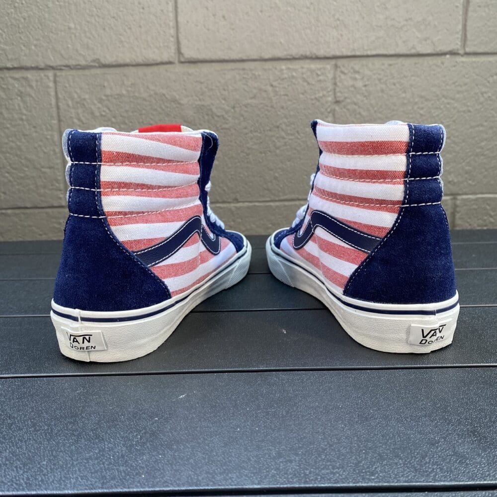 Vans Sk8-Hi Reissue Stars & Stripes Shoes - 7.5 - Image 4