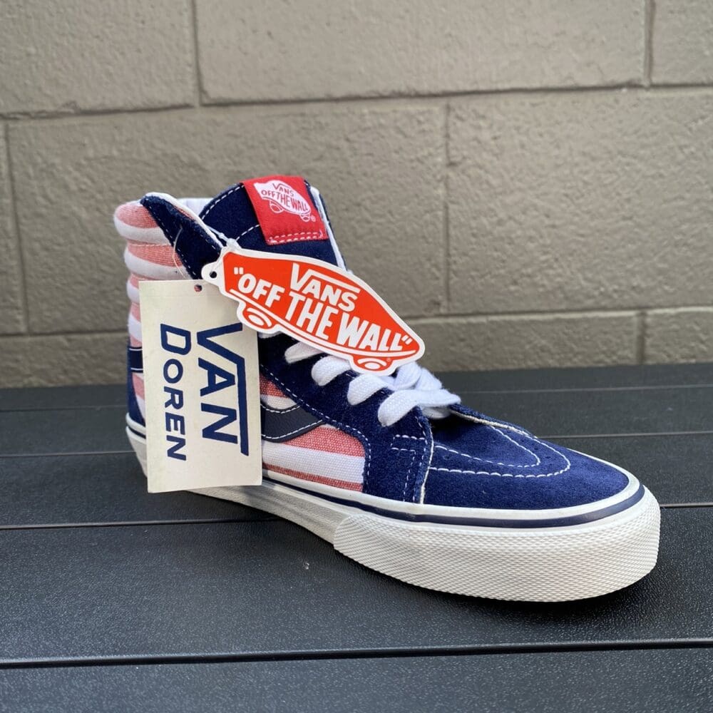 Vans Sk8-Hi Reissue Stars & Stripes Shoes - 7.5