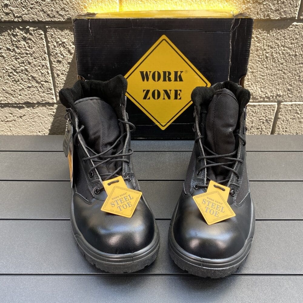 Work Zone Steel Toe Swat Boots - 12.0