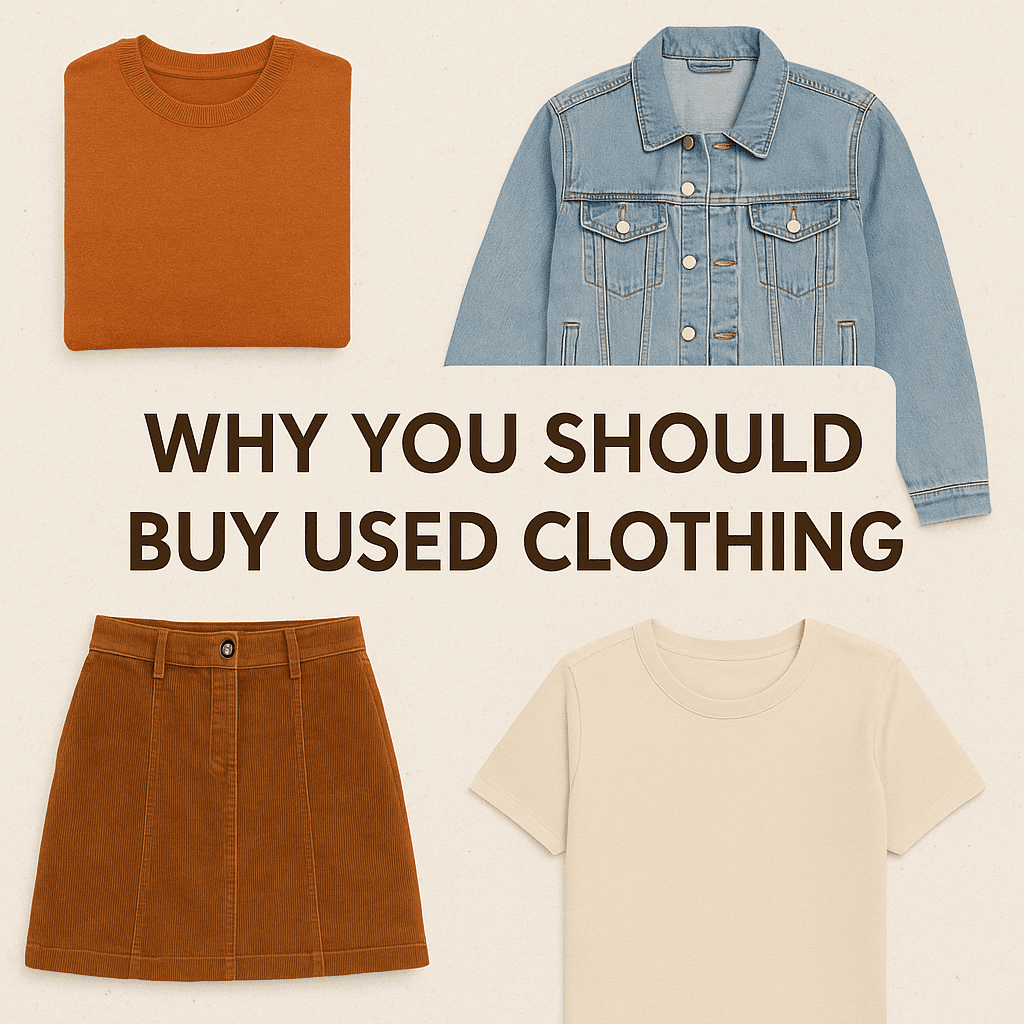 Why Buying Secondhand Clothes is Smarter